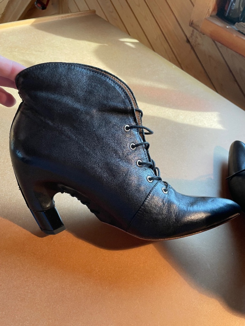 John Fluevog Antares Heeled Boot - Size 9